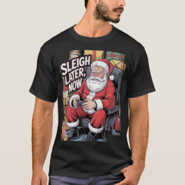 Camiseta Papai Noel Gamer