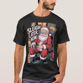 Camiseta Papai Noel Gamer