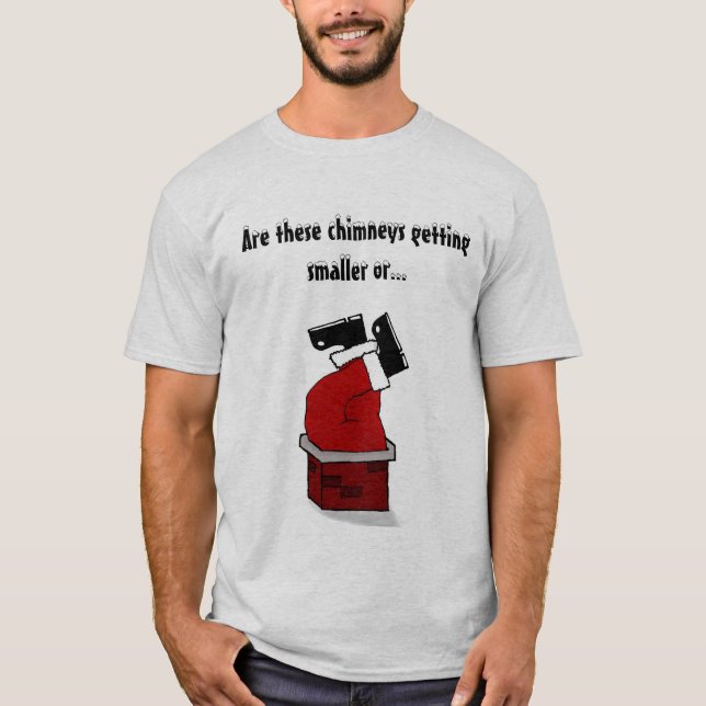 Camiseta Papai noel gordo (Frente)