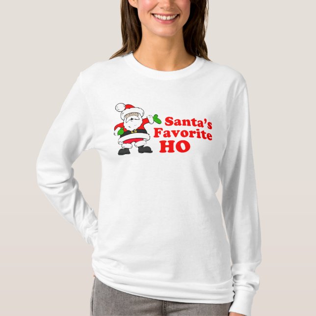 Camiseta Papai noel Ho (Frente)