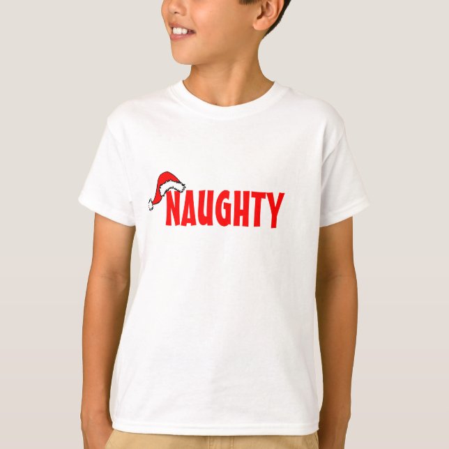 Camiseta papai noel impertinente (Frente)