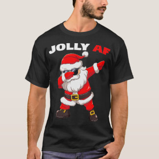 Camiseta Papai Noel Jolly AF inapropriado