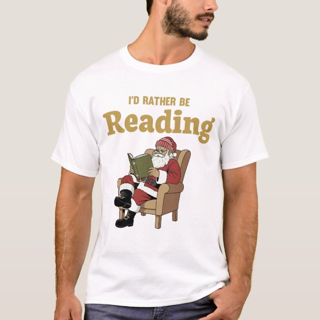 Camiseta Papai Noel Lendo (Frente)