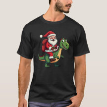 Papai Noel Montado em um Dinossauro Melhor Present
