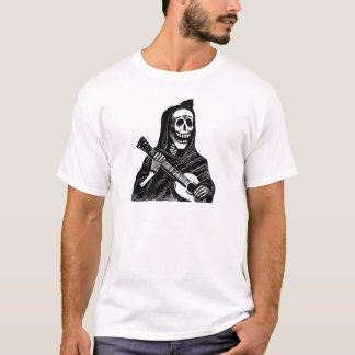 Camiseta Papai noel Muerte (Ceifador mexicano) que joga a
