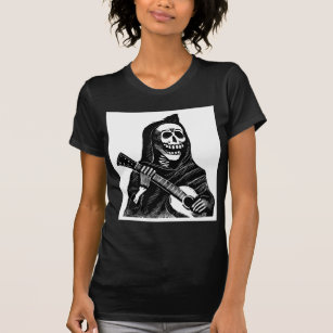 Camiseta Papai noel Muerte (Ceifador mexicano) que joga a