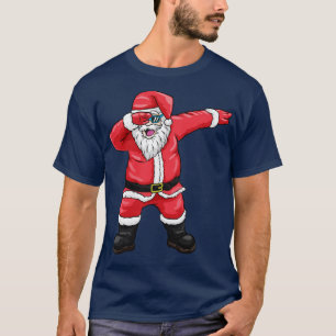 Camiseta Papai Noel na dança do hip hop