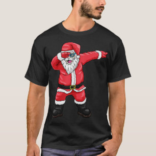 Camiseta Papai Noel na dança do hip hop