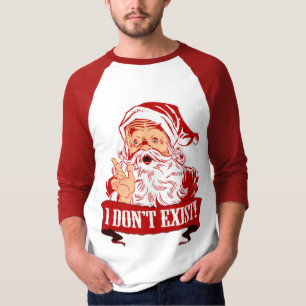 Camiseta Papai Noel não existe