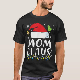 Camiseta Papai Noel Natal Luzes Pijama Natal Família Combin
