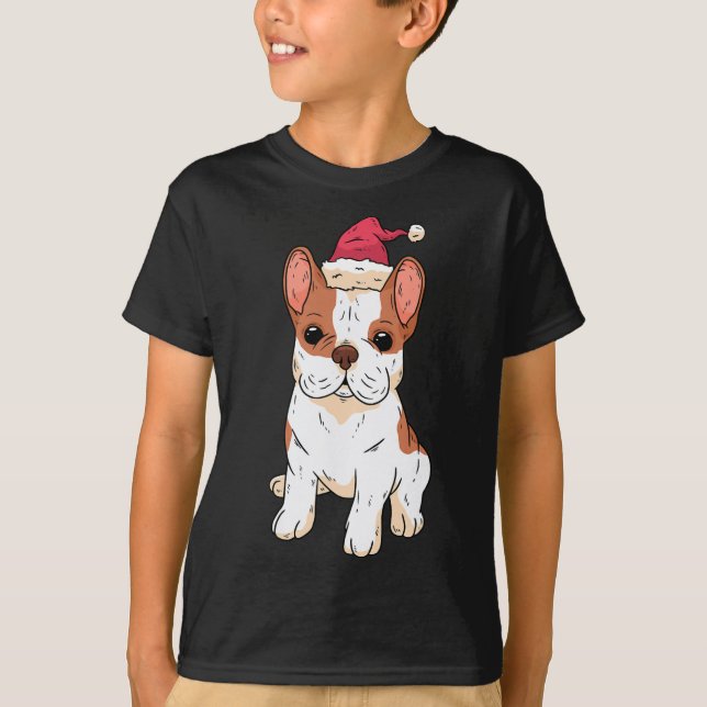 Camiseta Papai Noel Natal Pajama Cachorro Cachorro Cachorro (Frente)