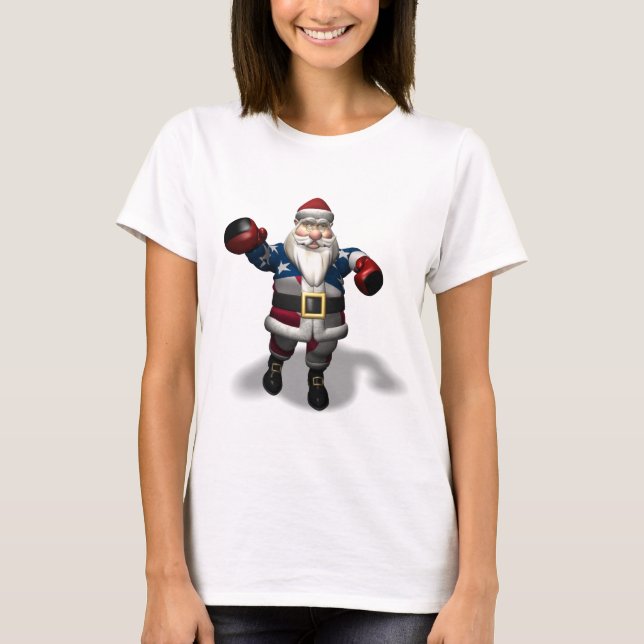 Camiseta Papai Noel no Boxing Day (Frente)