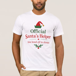 Camiseta Papai noel Oficial Elf