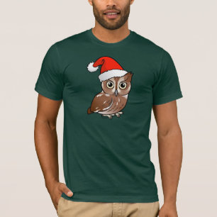Camiseta Papai noel oriental da coruja de Screech