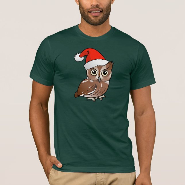 Camiseta Papai noel oriental da coruja de Screech (Frente)