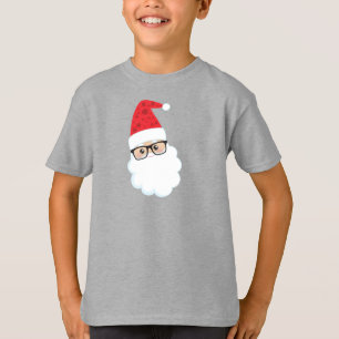 Camiseta Papai Noel, Papais noeis Hipsteres, Natal, Óculos