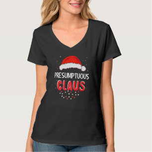 Camiseta Papai Noel Presunçoso de Natal Fantasia Coordenada