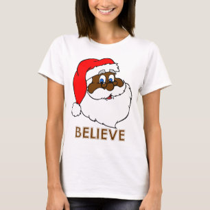 Camiseta Papai noel preto