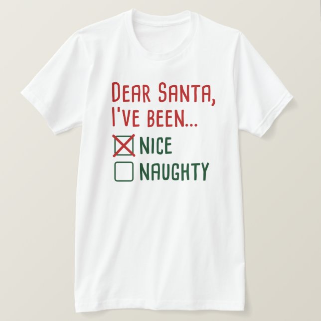 Camiseta Papai Noel querido (Frente do Design)