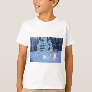 Camiseta Papai Noel Rostos Natal Divertido Férias