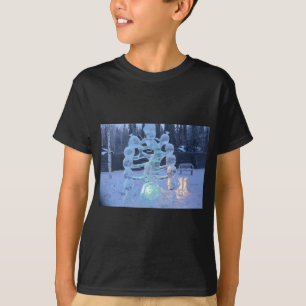 Camiseta Papai Noel Rostos Natal Divertido Férias