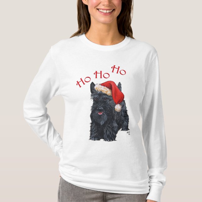Camiseta Papai Noel Scottie Jovial (Frente)