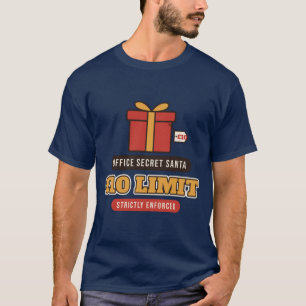 Camiseta Papai Noel Secreto: Limite de £10, Rigorosamente A