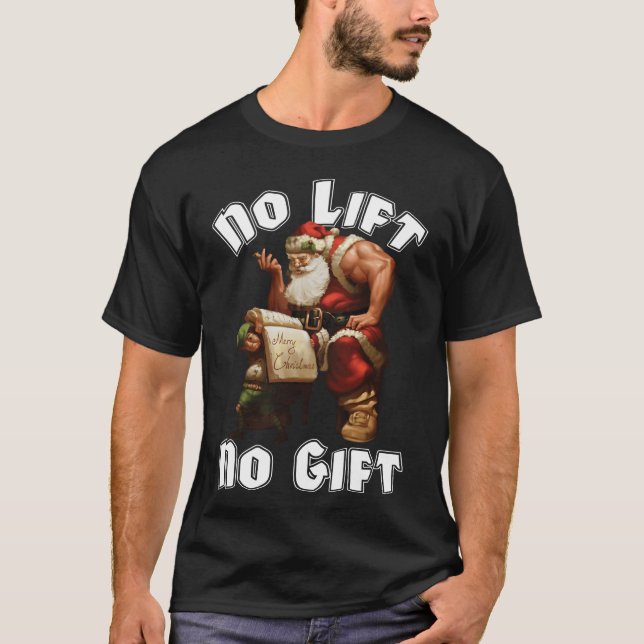 Camiseta Papai Noel Sem Levante Sem Presente (Frente)