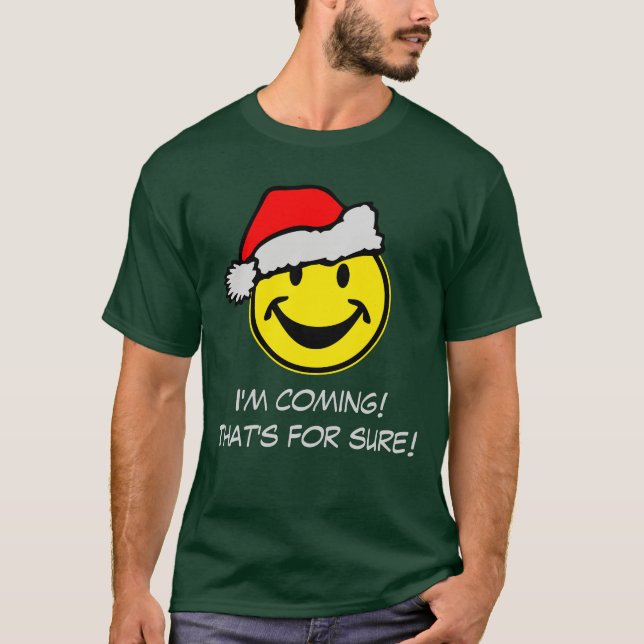 Camiseta Papai Noel seu texto e suas ideias (Frente)