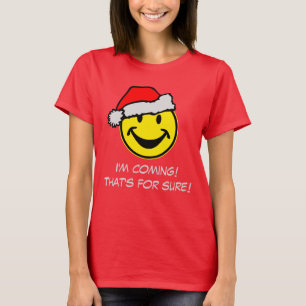Camiseta Papai Noel seu texto e suas ideias