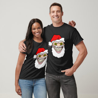 Camiseta Papai Noel Sinistro Gráficos Malucos