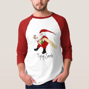 Camiseta Papai noel Tipsy