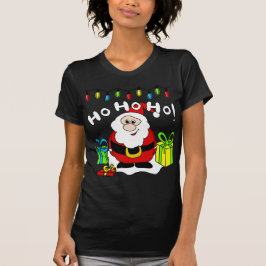 Camiseta Papai Noel - transparente