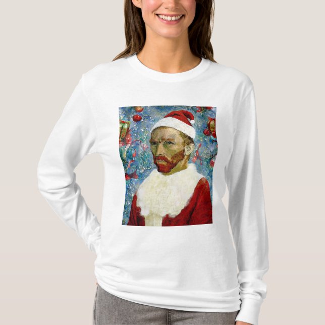 Camiseta Papai Noel, Van Gogh (Frente)