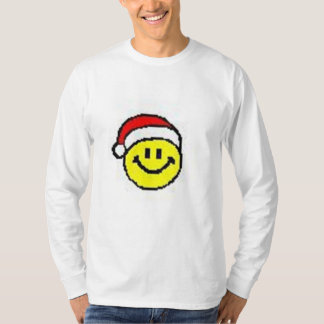 Camiseta Papai noel (vista dianteira e traseira)