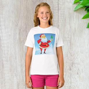 Camiseta Papai Noel Whimsso com Mini Árvore de Natal