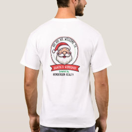 Camiseta Papai noel Workshop - Pequeno Elf Auxiliar Persona