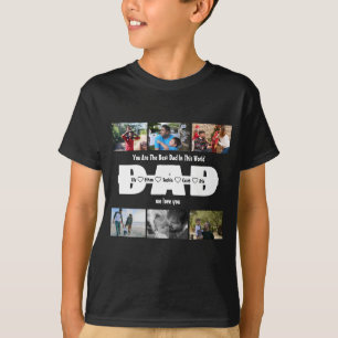 Camiseta Papai, Nós Amamos Você – Dia dos Pais 6 Foto Colag