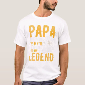 Camiseta Papai o Homem o Mito o