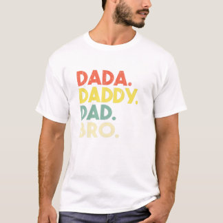 Camiseta Papai para Pai para Irmão Engraçado