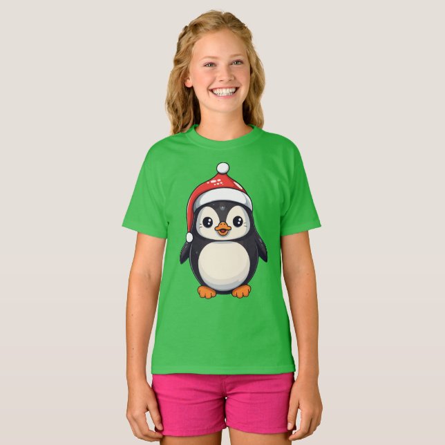 Camiseta Papai Pinguim (Frente Completa)