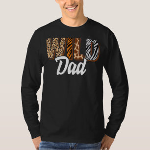 Camiseta Papai Selvagem Zoológico Nasceu Dois para ser Selv