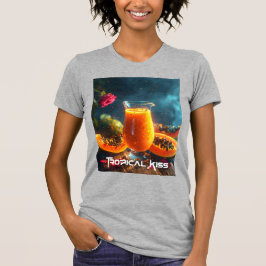 CAMISETA PAPAIA - BEIJO TROPICAL