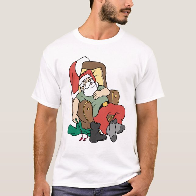 Camiseta Papais noeis adormecidos (Frente)
