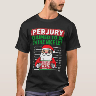 Camiseta Papais noeis Alegados Na Lista De Nice North Pole