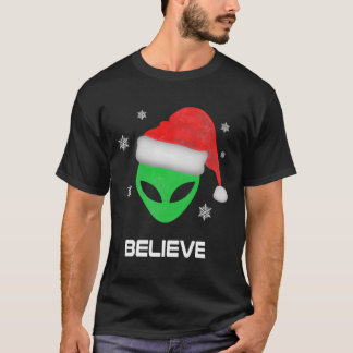 Camiseta Papais noeis Alienígenas engraçadas Presente de Na