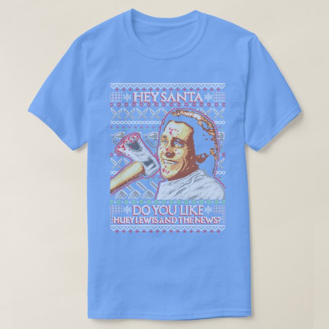 Camiseta Papais noeis Americanos Feios (Frente do Design)