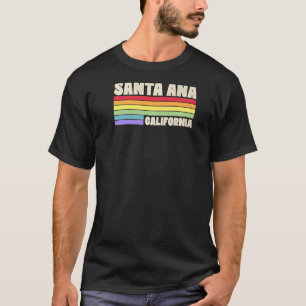 Camiseta Papais noeis Ana California Pride Rainbow Flag Org