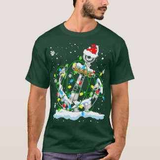 Camiseta Papais noeis Anchor Legal das Luzes de Natal