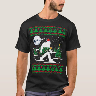 Camiseta Papais noeis Árvore de Natal Doce de Natal Feio